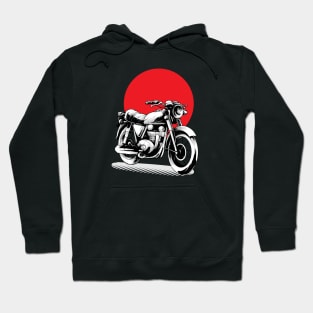 Vintage Japanese Motorcycle Hoodie